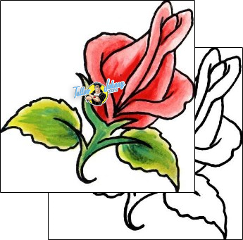 Flower Tattoo plant-life-flowers-tattoos-booner-bef-00167