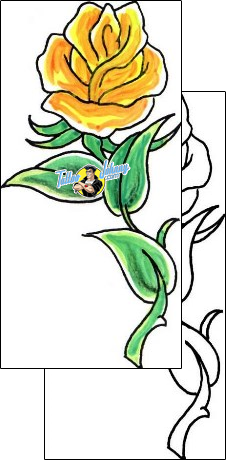 Flower Tattoo plant-life-flowers-tattoos-booner-bef-00178
