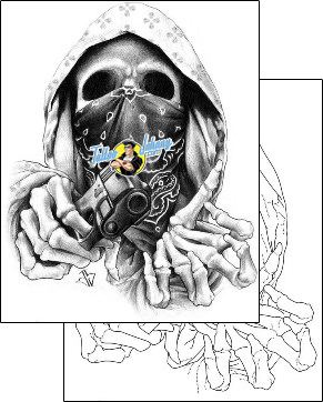 Scary Tattoo horror-skull-tattoos-jess-santos-bgf-00009