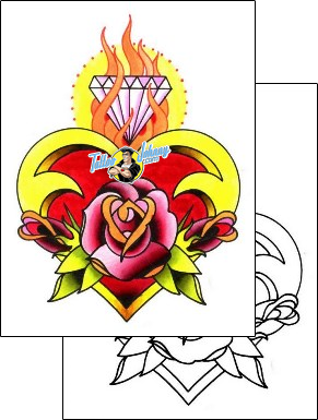 Heart Tattoo for-women-heart-tattoos-brian-hutflies-bhf-00007