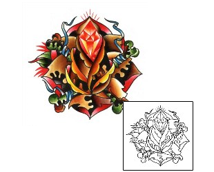 Jewel Tattoo Tattoo Styles tattoo | BHF-00011