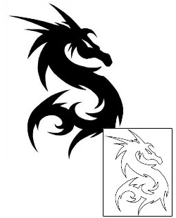 Dragon Tattoo Tattoo Styles tattoo | BIF-00063