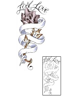 Banner Tattoo Plant Life tattoo | BJF-00009