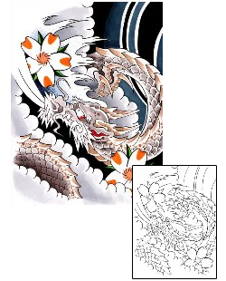 Dragon Tattoo Mythology tattoo | BJF-00024