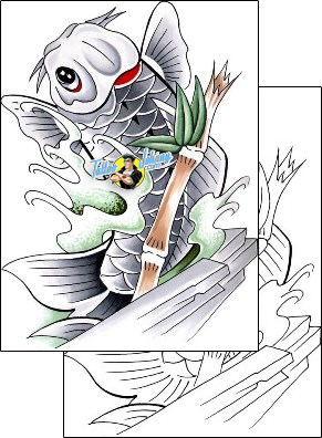 Fish Tattoo marine-life-fish-tattoos-chris-hosmer-bjf-00030