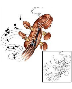 Music Tattoo Miscellaneous tattoo | BJF-00032