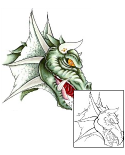 Monster Tattoo Mythology tattoo | BJF-00052