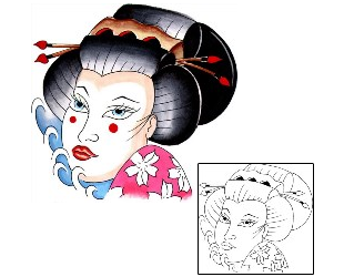 Picture of Sakae Geisha Tattoo