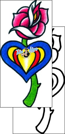 Heart Tattoo for-women-heart-tattoos-captain-black-bkf-00072