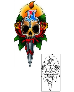 Dagger Tattoo Tattoo Styles tattoo | BKF-00121