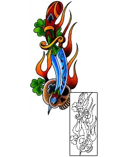 Dagger Tattoo Tattoo Styles tattoo | BKF-00125