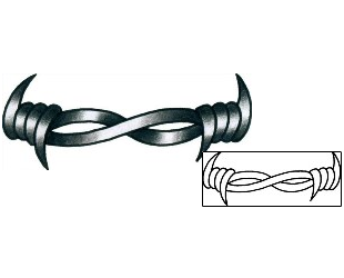 Barbed Wire Tattoo Tattoo Styles tattoo | BKF-00146