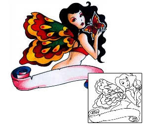 Fantasy Tattoo Honey Fairy Tattoo