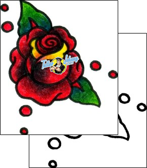 Flower Tattoo plant-life-flowers-tattoos-captain-black-bkf-00199