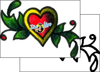 Heart Tattoo traditional-tattoos-captain-black-bkf-00202