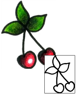 Cherry Tattoo Tattoo Styles tattoo | BKF-00203