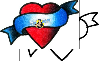 Heart Tattoo banner-tattoos-captain-black-bkf-00204