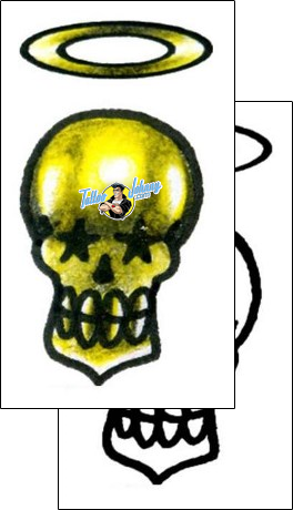Skull Tattoo horror-skull-tattoos-captain-black-bkf-00225