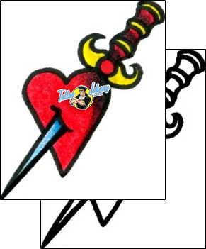 Heart Tattoo for-women-heart-tattoos-captain-black-bkf-00244