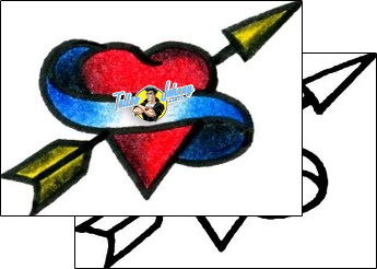 Heart Tattoo for-women-heart-tattoos-captain-black-bkf-00248