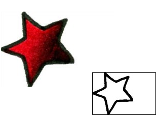 Star Tattoo Tattoo Styles tattoo | BKF-00265