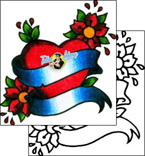 Heart Tattoo for-women-heart-tattoos-captain-black-bkf-00266
