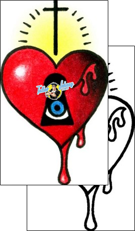 Heart Tattoo for-women-heart-tattoos-captain-black-bkf-00284