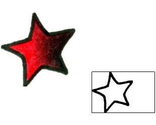 Star Tattoo Astronomy tattoo | BKF-00290