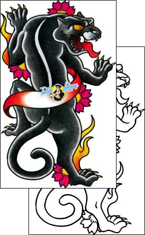 Animal Tattoo animal-tattoos-captain-black-bkf-00299