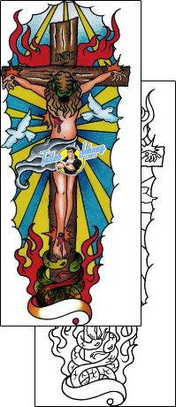 Christian Tattoo religious-and-spiritual-christian-tattoos-captain-black-bkf-00311