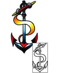 Anchor Tattoo Tattoo Styles tattoo | BKF-00312