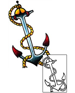 Anchor Tattoo Tattoo Styles tattoo | BKF-00316