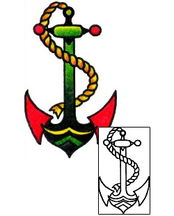 Anchor Tattoo Tattoo Styles tattoo | BKF-00317