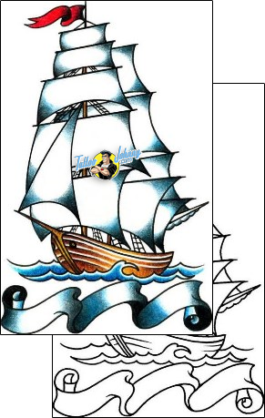 Traditional Tattoo tattoo-styles-traditional-tattoos-captain-black-bkf-00319