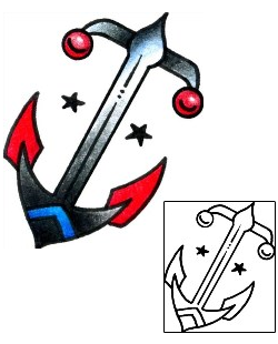 Anchor Tattoo Tattoo Styles tattoo | BKF-00326