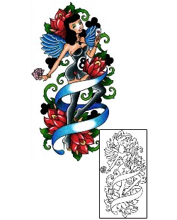 Pin Up Tattoo Tattoo Styles tattoo | BKF-00332