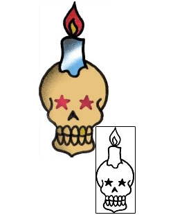 Candle Tattoo Tattoo Styles tattoo | BKF-00356