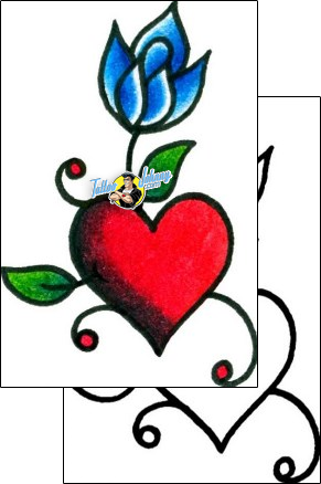 Heart Tattoo traditional-tattoos-captain-black-bkf-00359