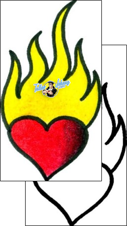 Heart Tattoo heart-tattoos-captain-black-bkf-00363