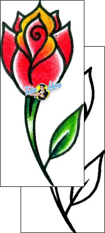 Rose Tattoo plant-life-rose-tattoos-captain-black-bkf-00369