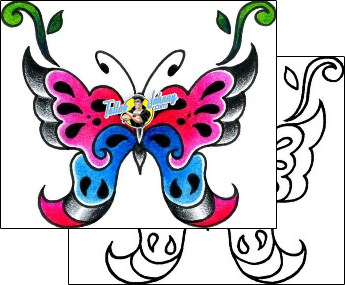 Wings Tattoo for-women-wings-tattoos-captain-black-bkf-00392