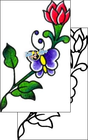 Butterfly Tattoo insects-butterfly-tattoos-captain-black-bkf-00393