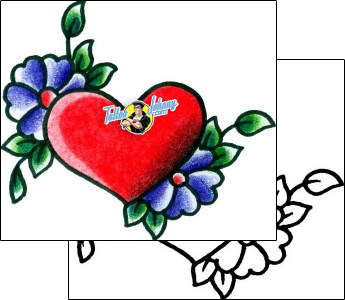 Heart Tattoo heart-tattoos-captain-black-bkf-00416