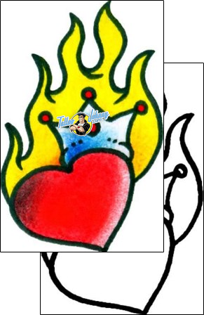 Heart Tattoo heart-tattoos-captain-black-bkf-00418