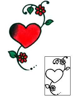 Heart Tattoo Tattoo Styles tattoo | BKF-00419