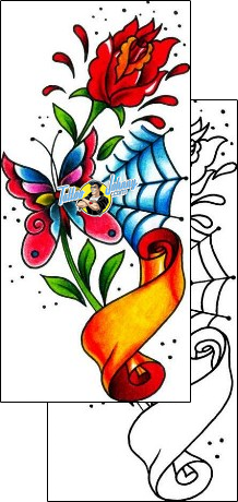 Butterfly Tattoo insects-butterfly-tattoos-captain-black-bkf-00436