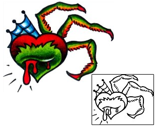 Spider Tattoo Tattoo Styles tattoo | BKF-00453