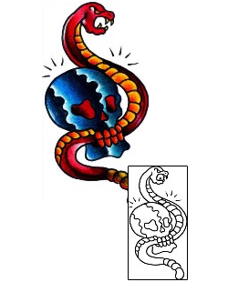 Reptile Tattoo Tattoo Styles tattoo | BKF-00459