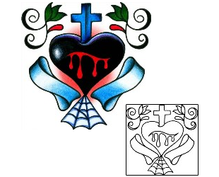 Sacred Heart Tattoo Tattoo Styles tattoo | BKF-00479