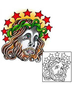 Jesus Tattoo Tattoo Styles tattoo | BKF-00520